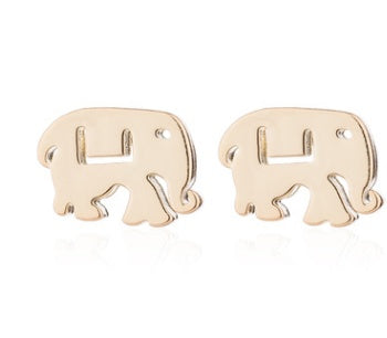 Flag Village Gold Color Charms Bracelet Femme Stainless Steel Women Jewelry Lucky Origami Elephant Bracelets Friendship Gifts