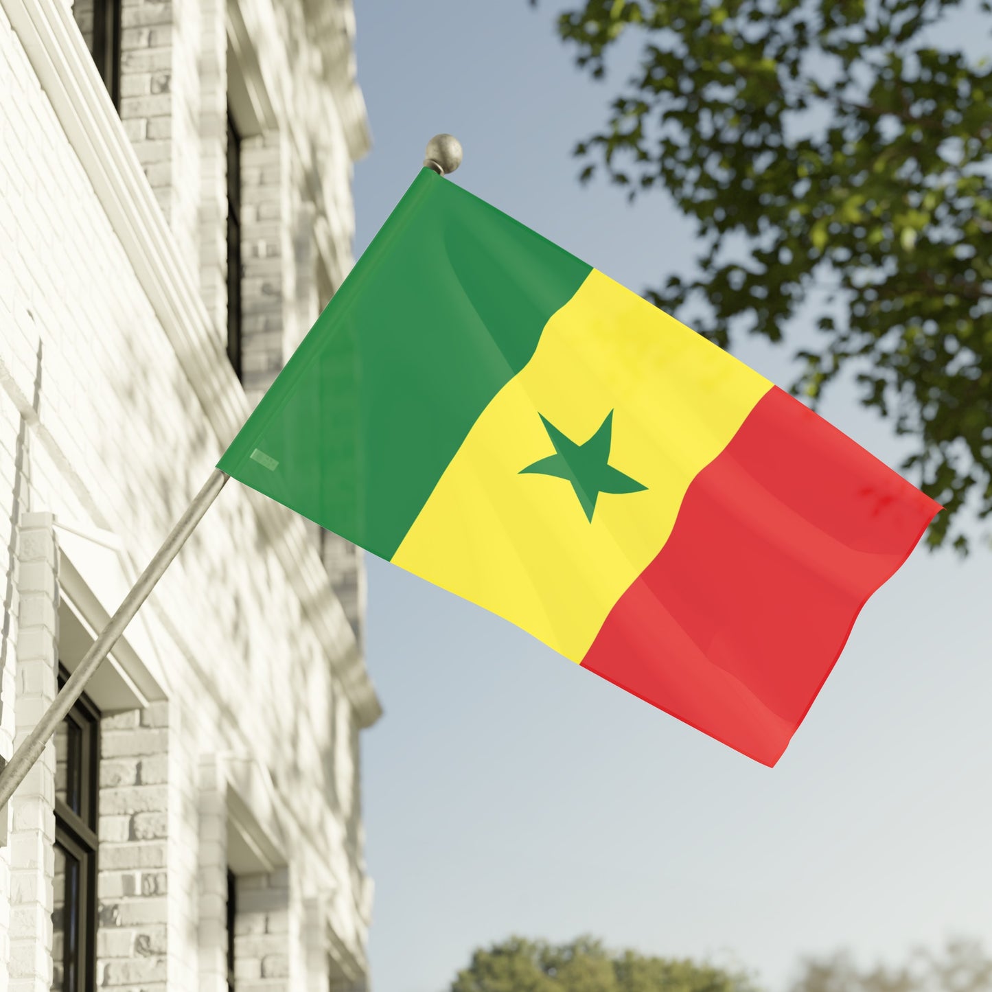Flag Village Senegal Flag 18" x 12" / 36" x 24" / 60" x 36"