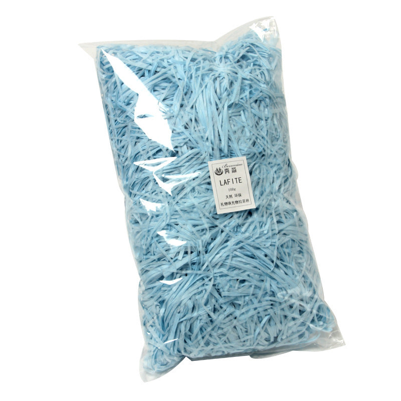 Flag Village Gift box decoration raffia shredded paper