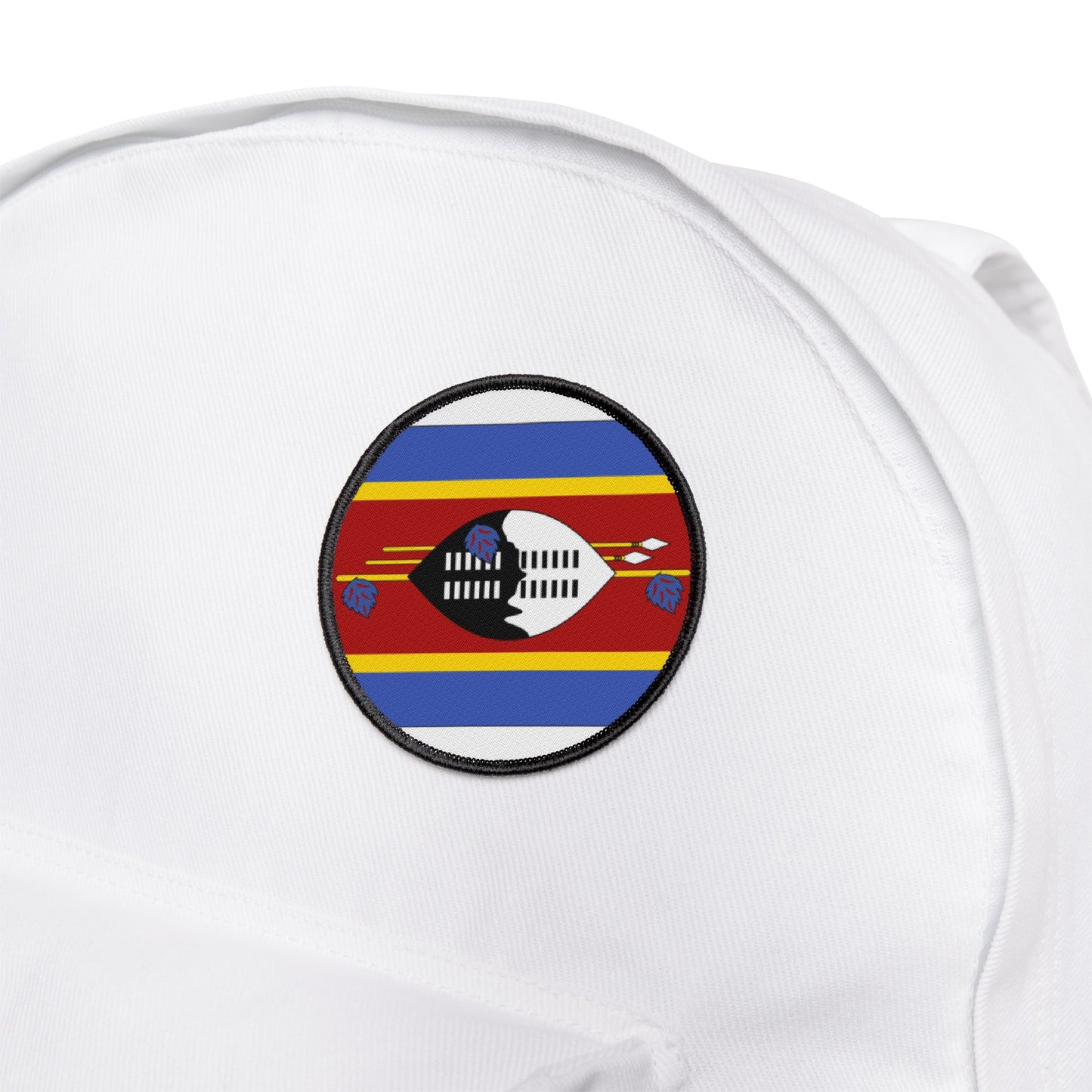 Flag Village Eswatini Flag Embroidery Iron-On Patches