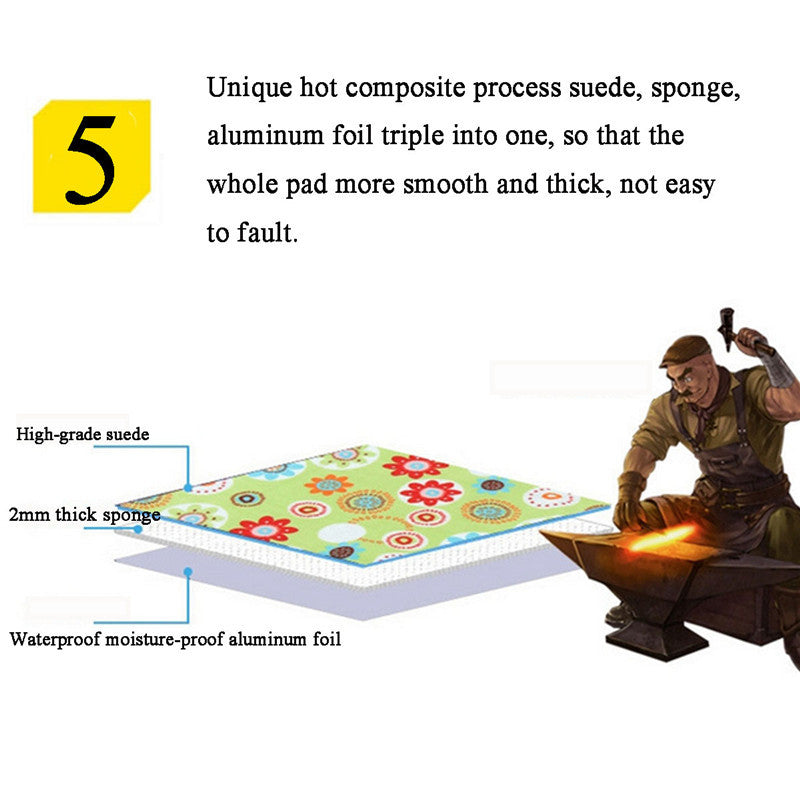 Flag Village Outdoor camping roll picnic mat