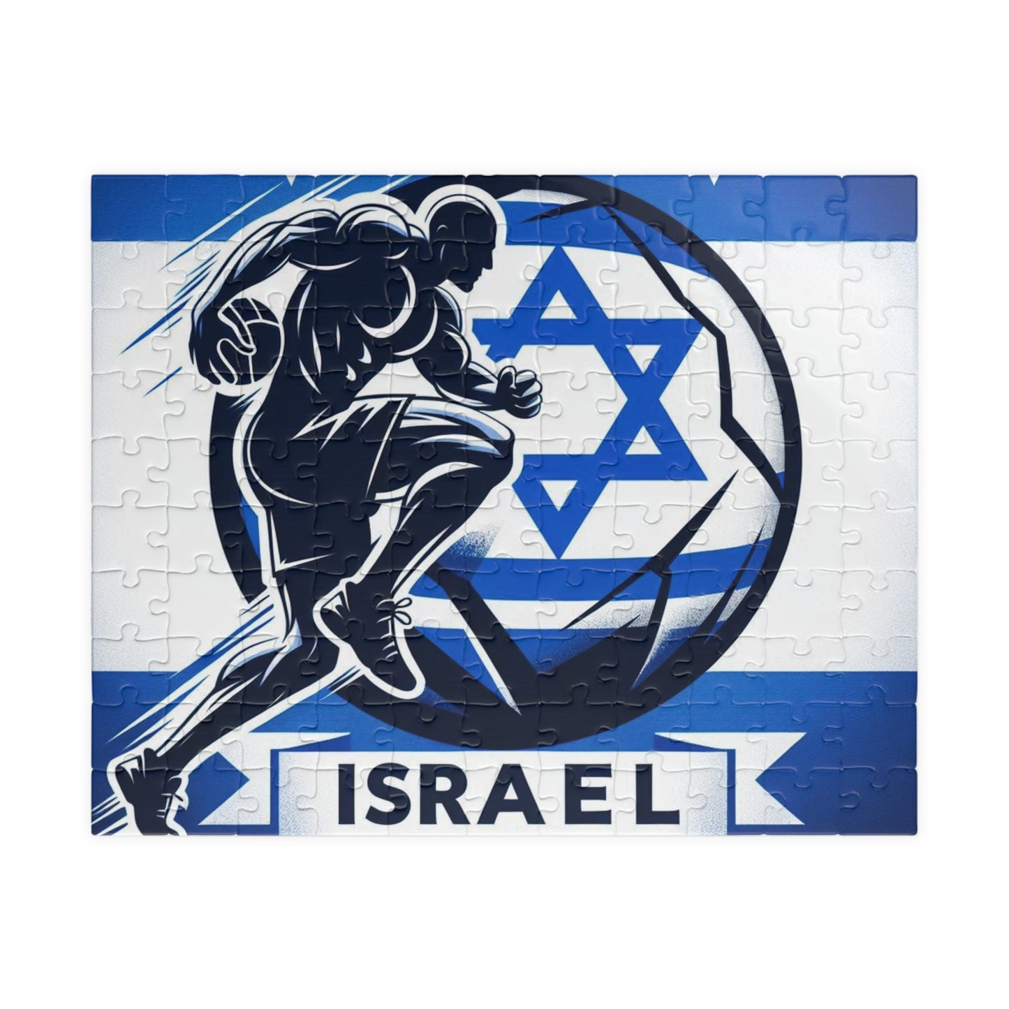 Flag Village Israel Sporting Flag Puzzle (110, 252, 520, 1014-piece) ISR0004