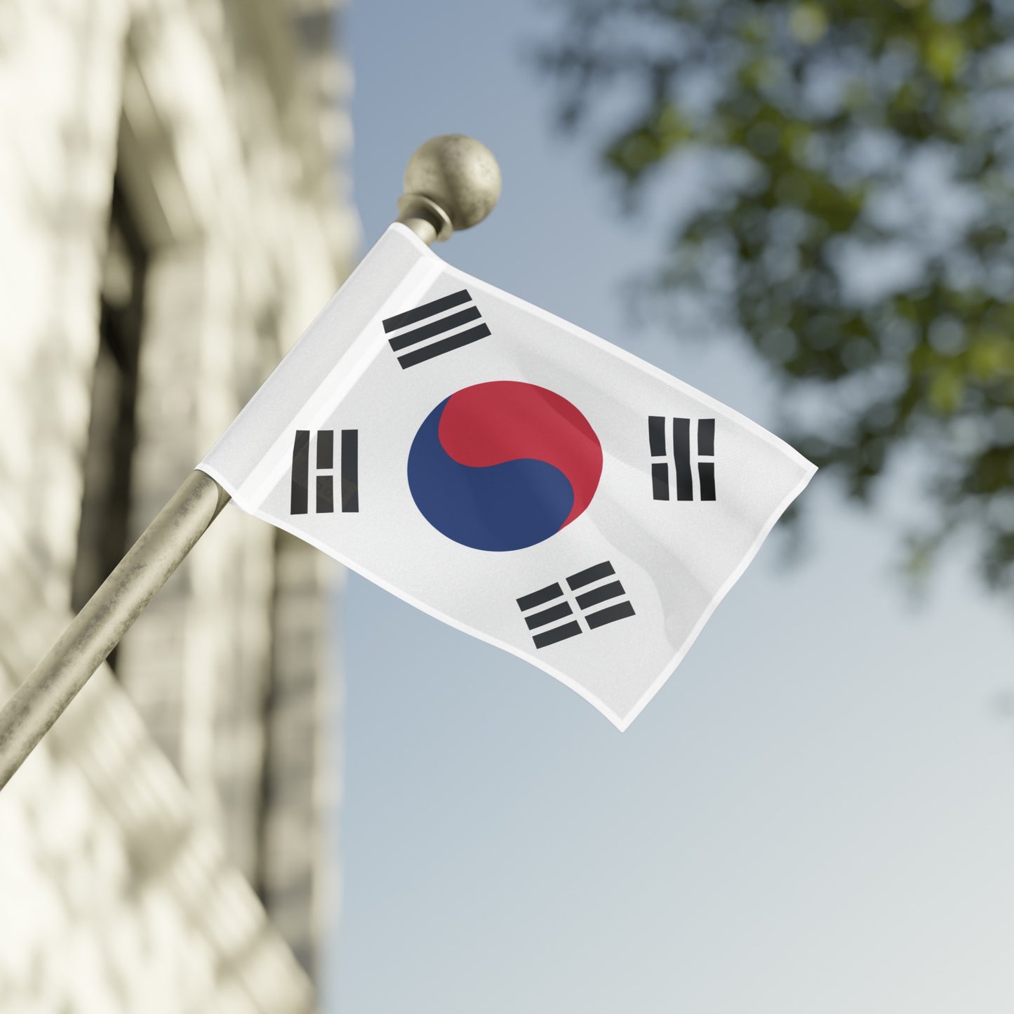 Flag Village South Korea Flag 18" x 12" / 36" x 24" / 60" x 36"