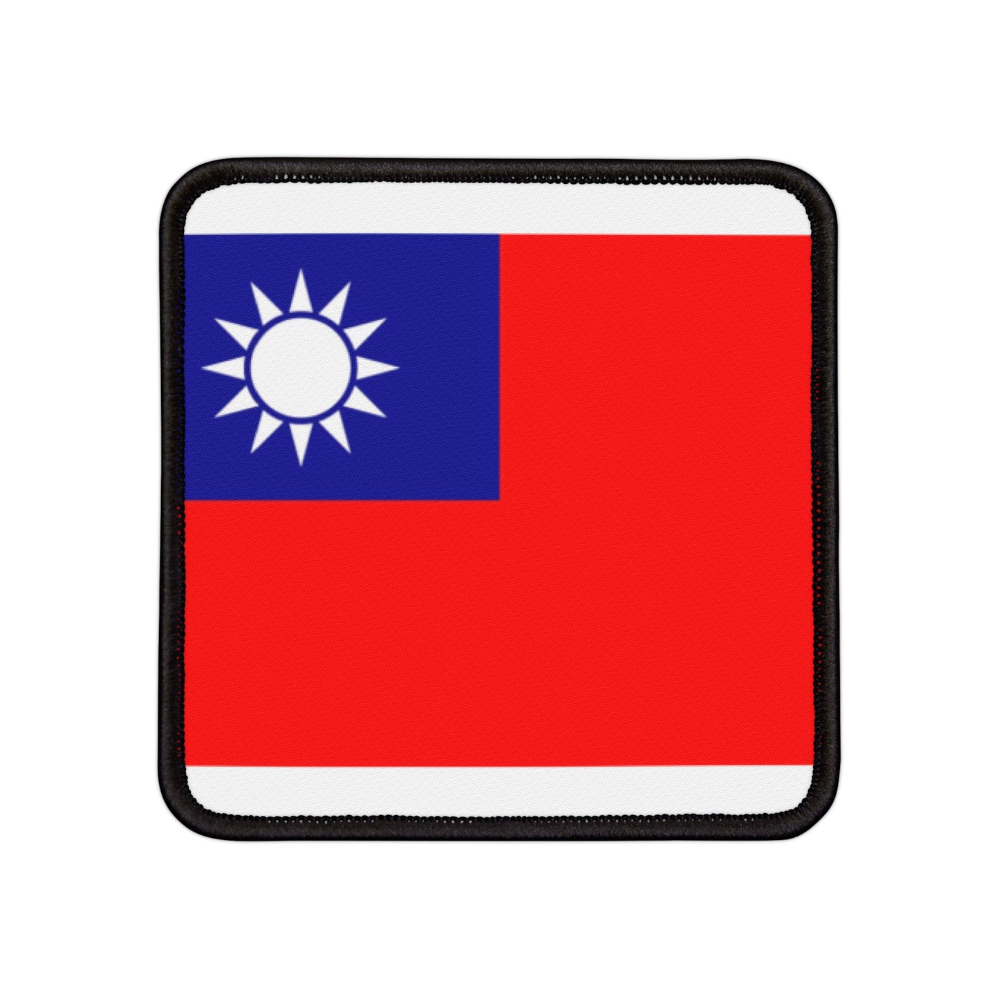 Flag Village Taiwan Flag Embroidery Iron-On Patches