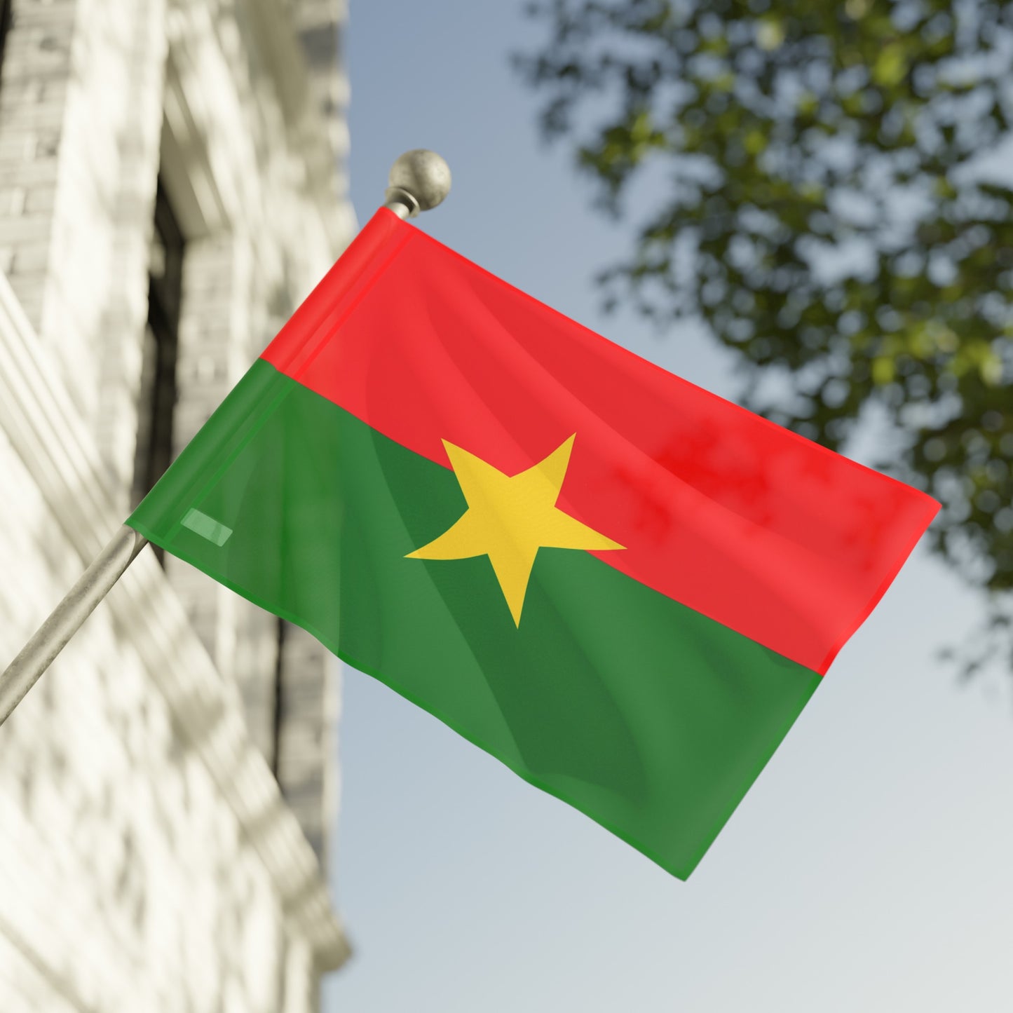Flag Village Burkina Faso Flag 18" x 12" / 36" x 24" / 60" x 36"