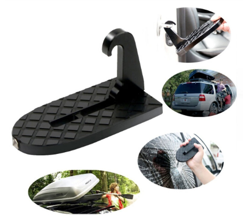 Flag Village Auto Tools Car assist pedal Easy to operate on the roof work door hook roof pedal