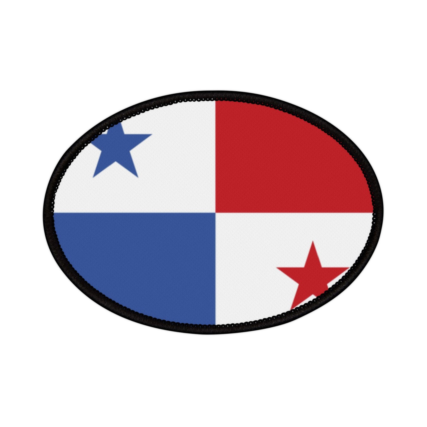 Flag Village Panama Flag Embroidery Iron-On Patches