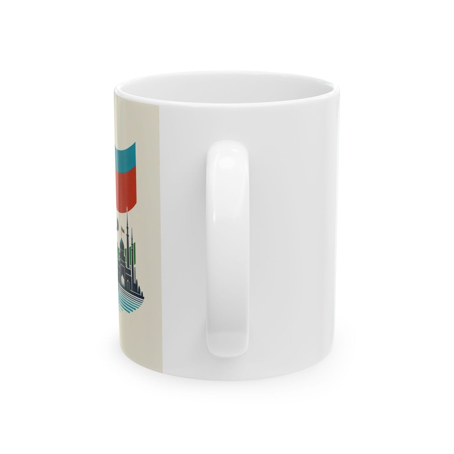 Flag Village Tajikistan Sporting Flag Ceramic Coffee Mug 11oz TJK0004