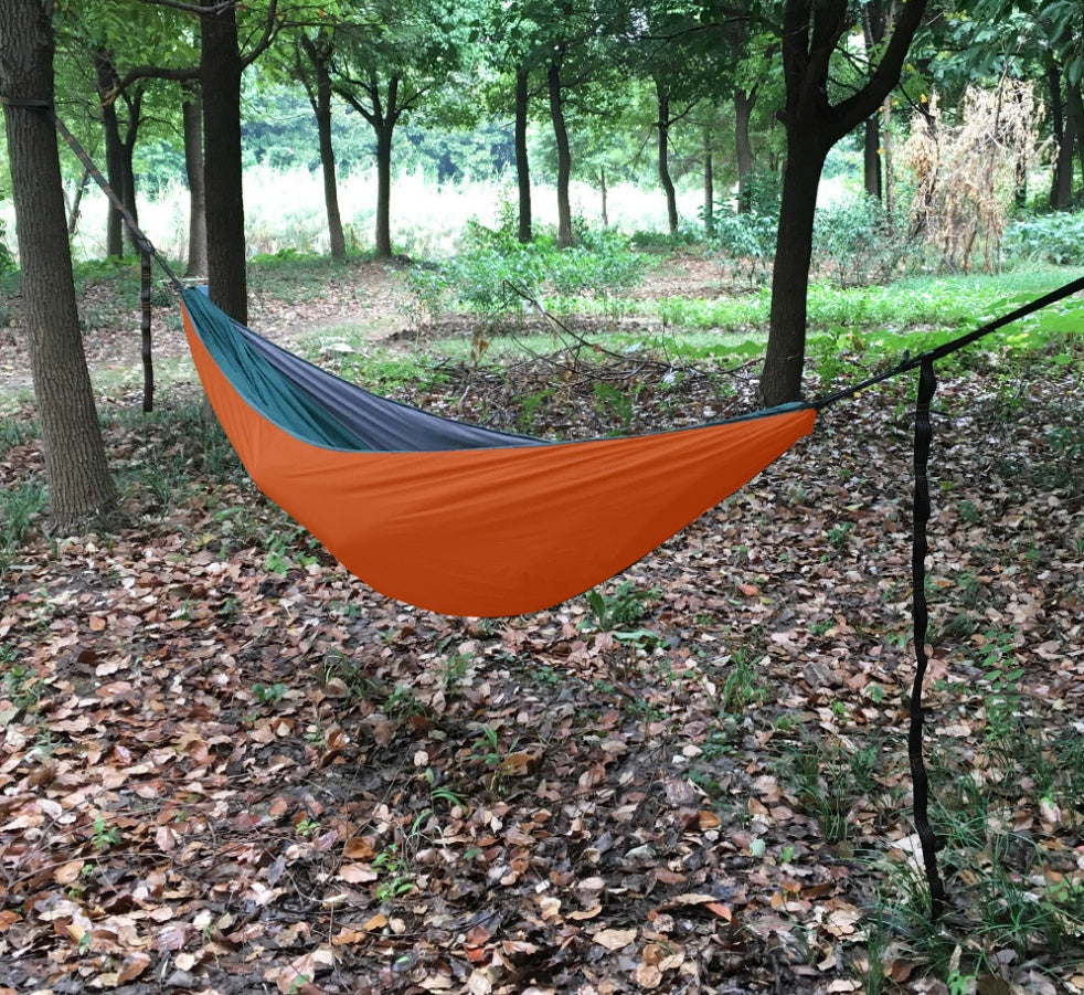 Flag Village Outdoor camping warm cover cotton hammock
