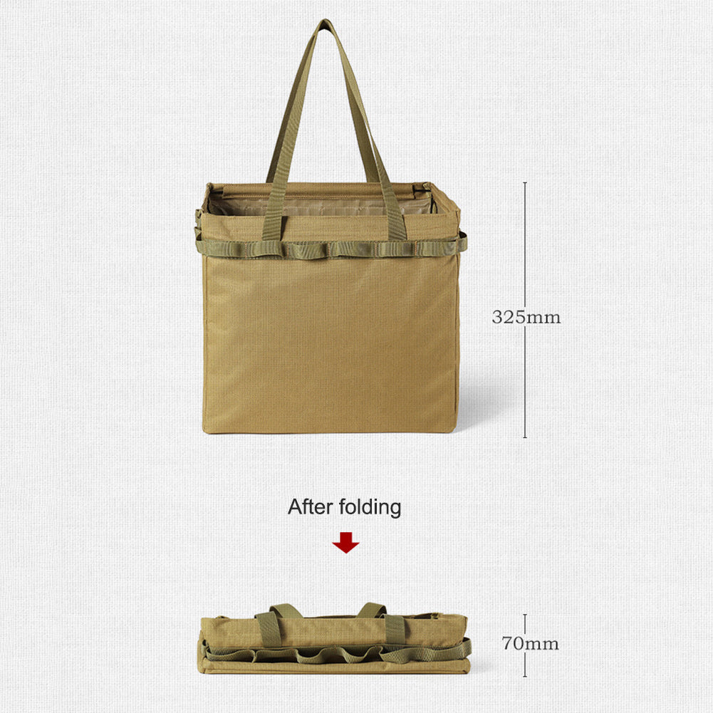 Flag Village Outdoor Folding Storage Box Shopping Bag