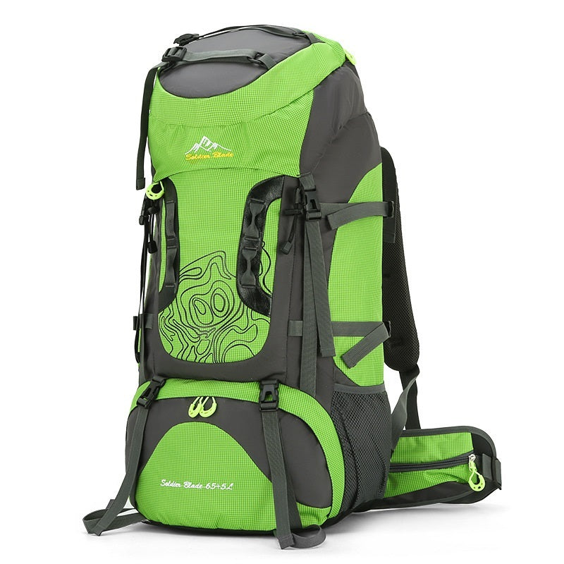 Flag Village Waterproof Hiking Camping Capacity Hiking Backpack