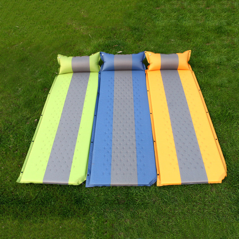 Flag Village Outdoor Automatic Inflatable Mat Camping Mat
