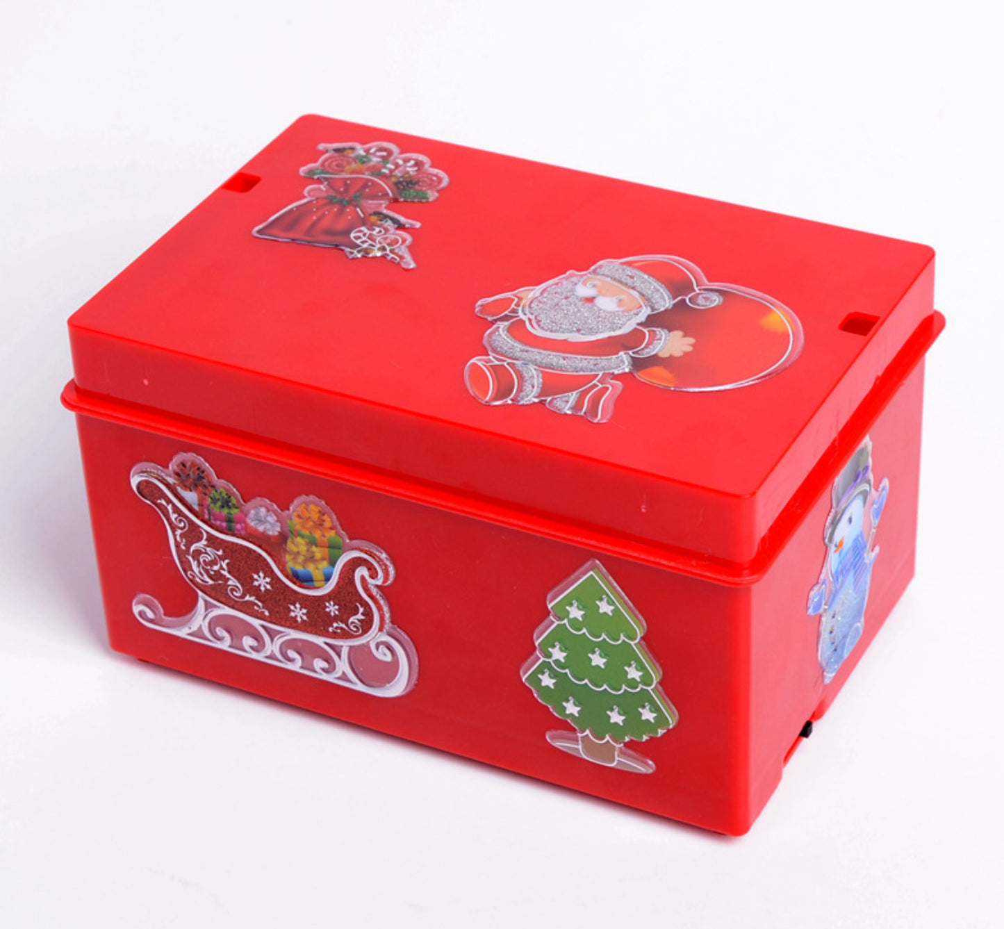 Flag Village Electric lift Christmas music gift box