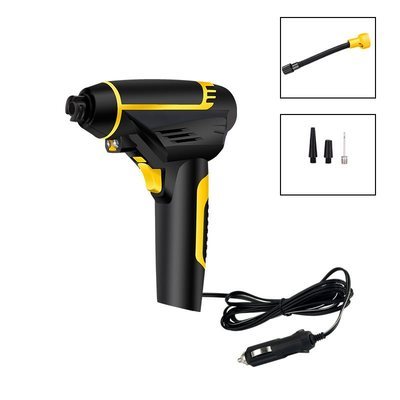 Flag Village Auto Tools Automatic Portable Handheld Digital LED Smart Car Air Compressor Pump