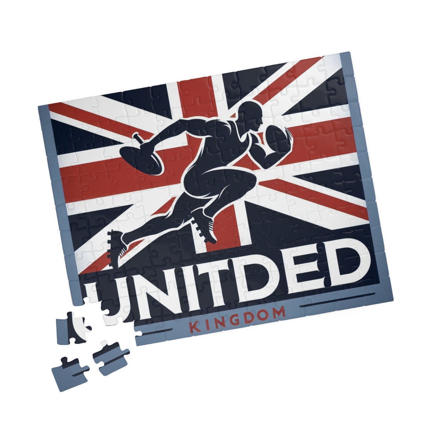 Flag Village United Kingdom Sporting Flag Puzzle (110, 252, 520, 1014-piece) UK0016