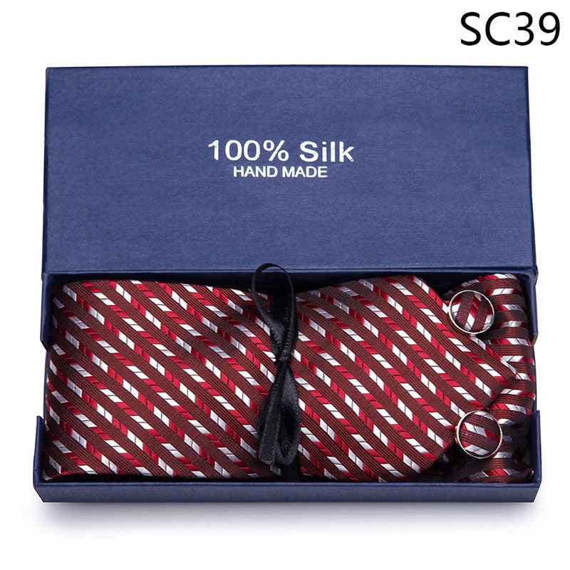 Flag Village Men's Tie Gift Box Set Group Business Formal