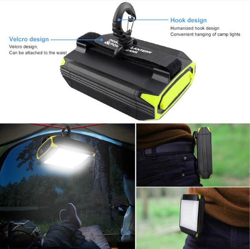Flag Village Lampe de camping rechargeable LED | Batterie externe USB
