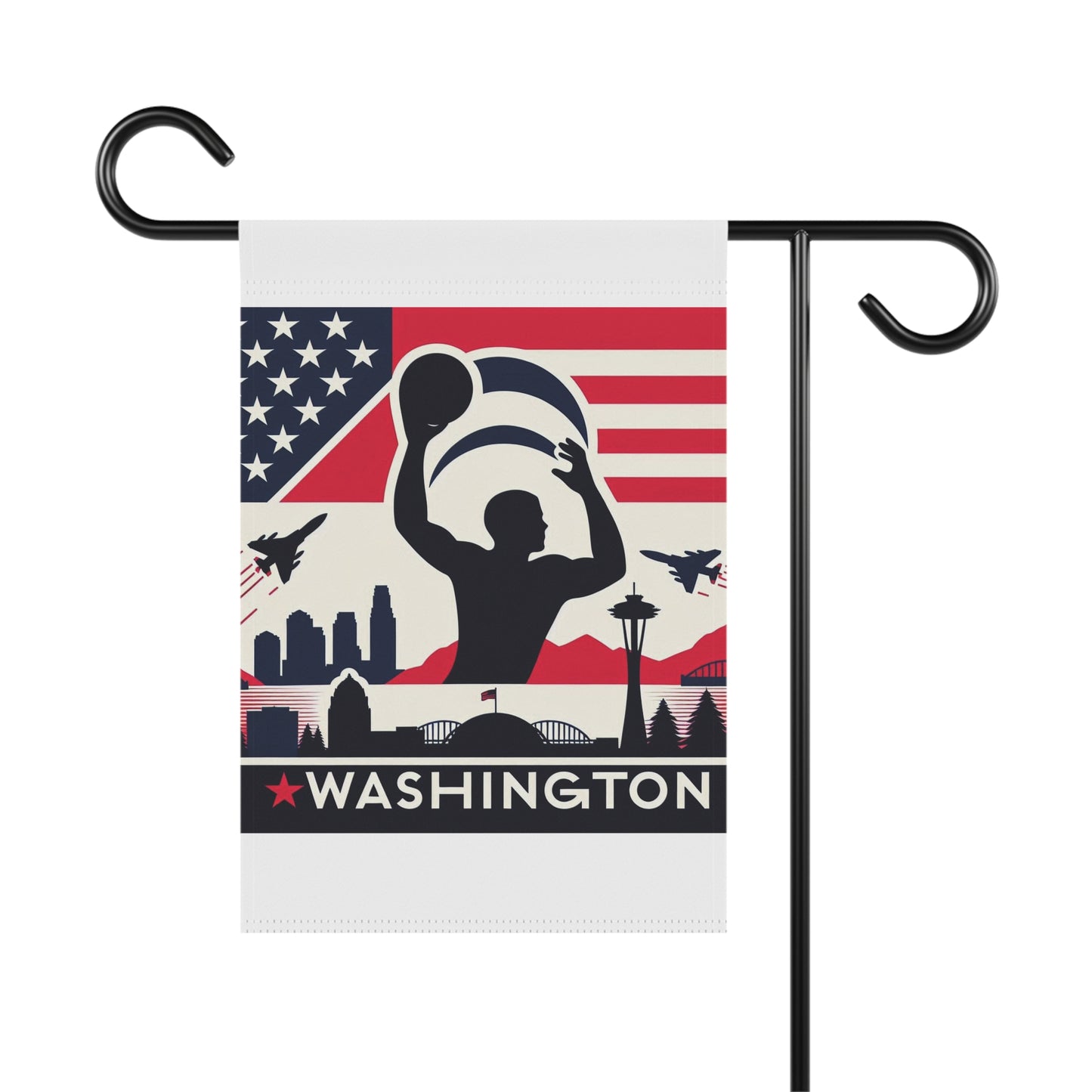 Flag Village Washington State Flag Sporting Garden & House Banner WA0003