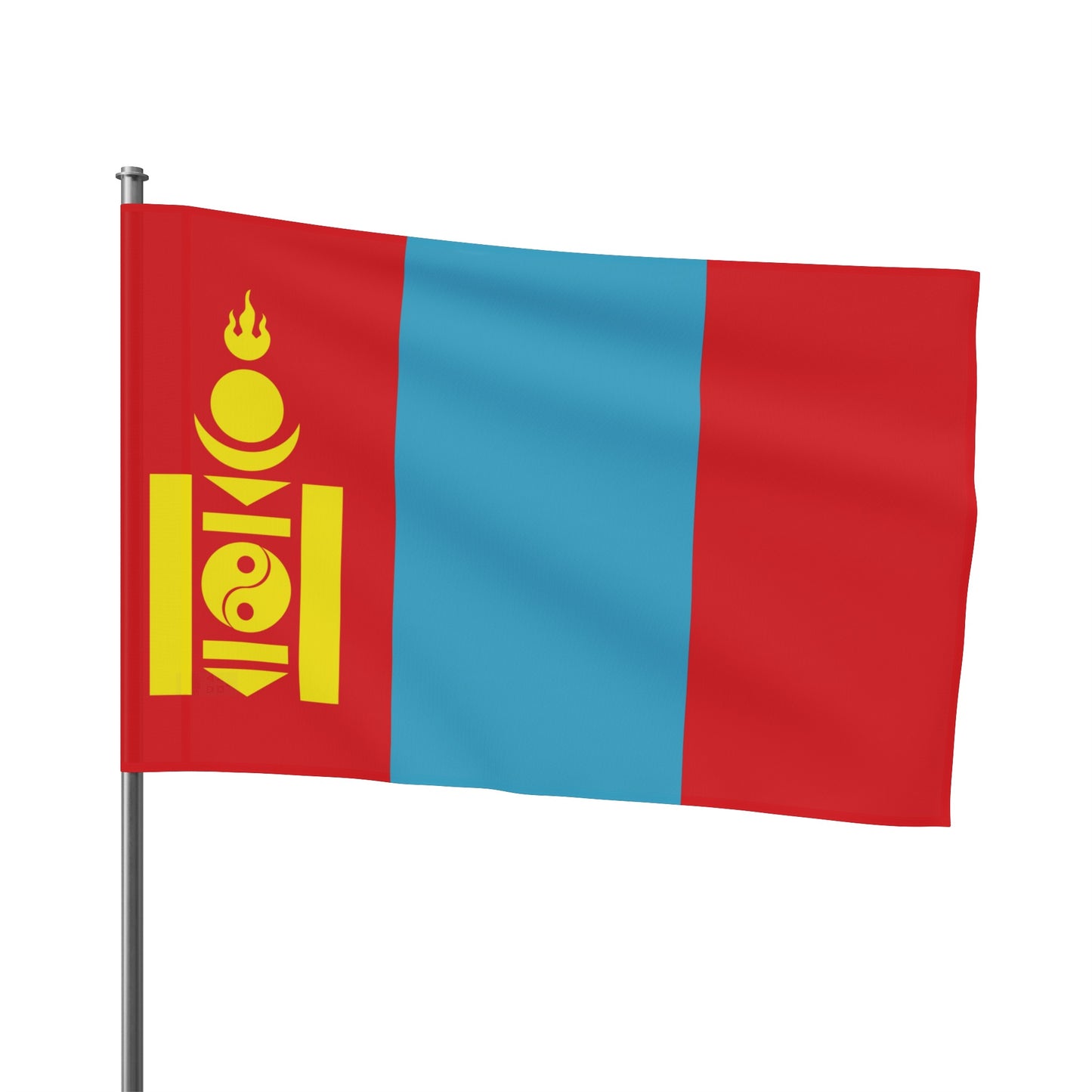 Flag Village Mongolia Flag 18" x 12" / 36" x 24" / 60" x 36"