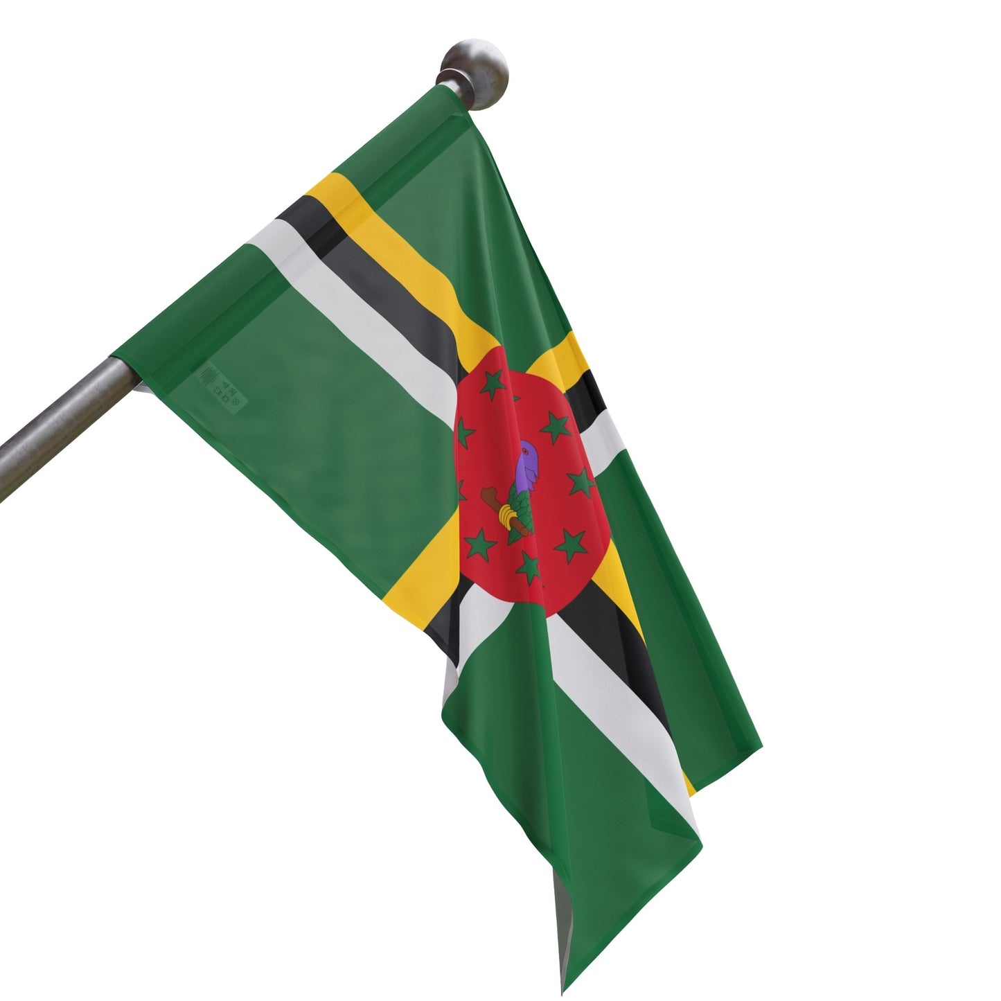 Flag Village Dominica Flag 18" x 12" / 36" x 24" / 60" x 36"