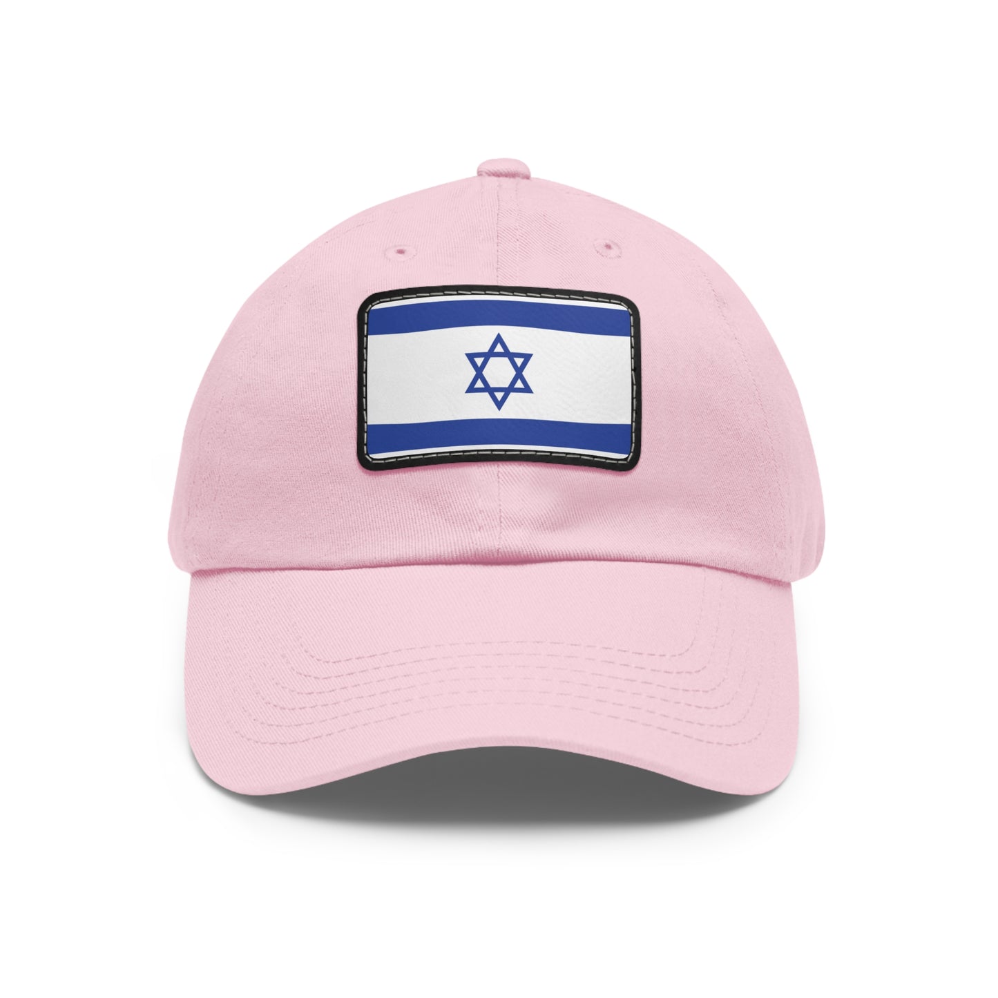 Flag Village Israel Flag Hat Cap with Leather Patch