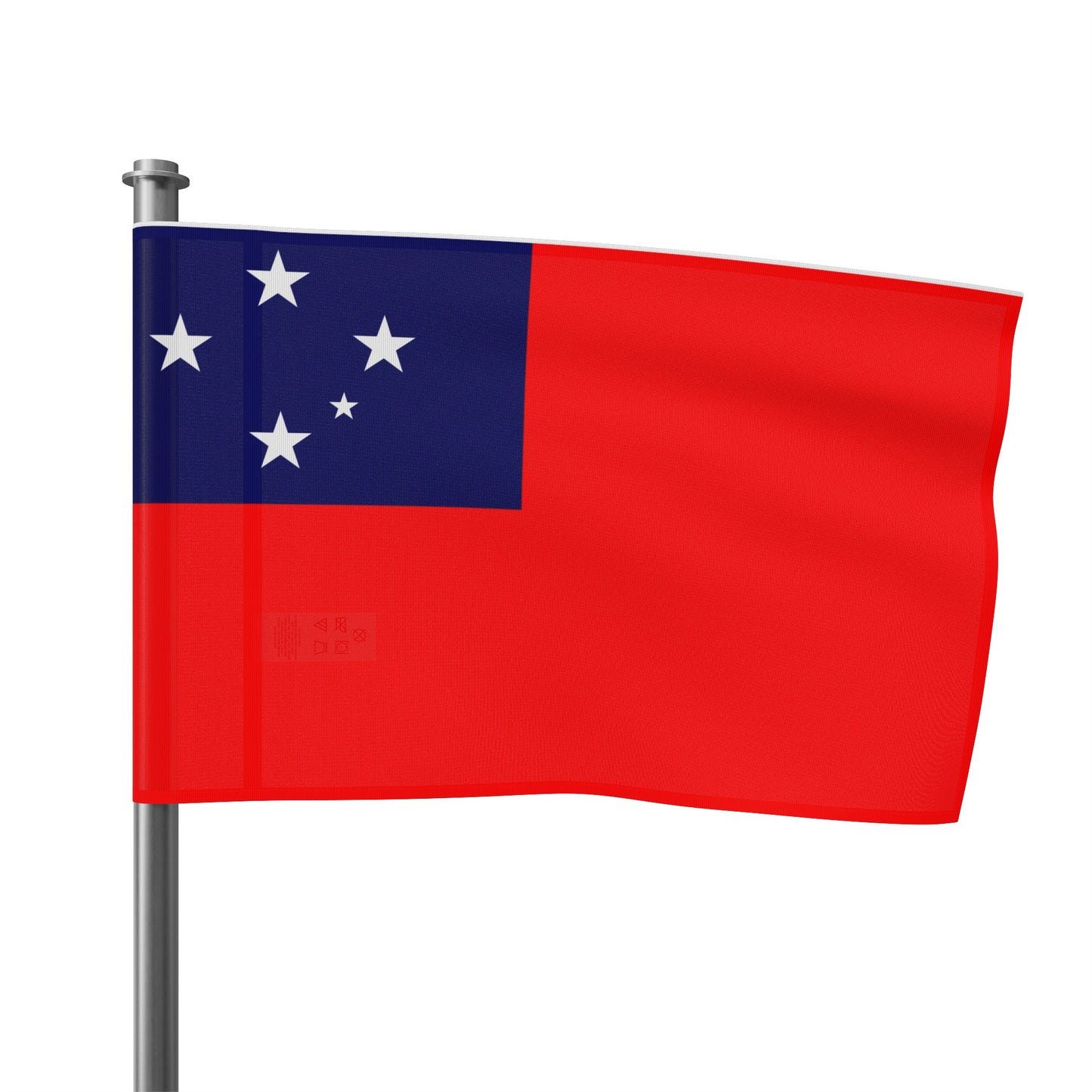 Flag Village Samoa Flag 18" x 12" / 36" x 24" / 60" x 36"