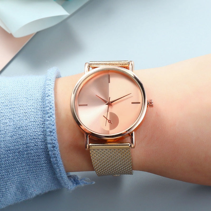 Flag Village Compatible with Apple, Hot Fashion Simple Style New Ladies Hook Buckle Alloy Watches Women Wristwatch Quartz Female Clock Gifts Relogios Feminino