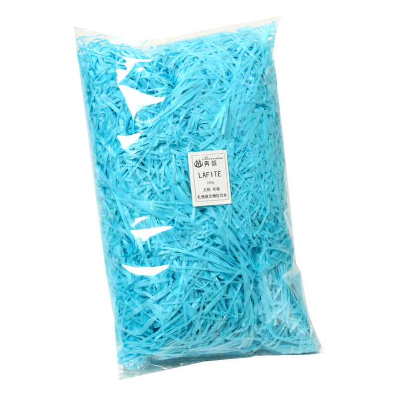 Flag Village Gift box decoration raffia shredded paper
