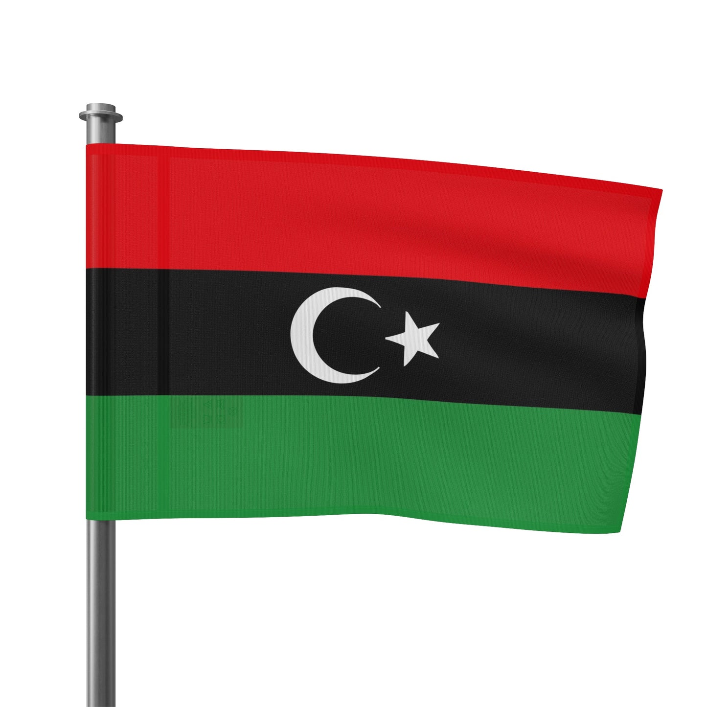 Flag Village Libya Flag 18" x 12" / 36" x 24" / 60" x 36"