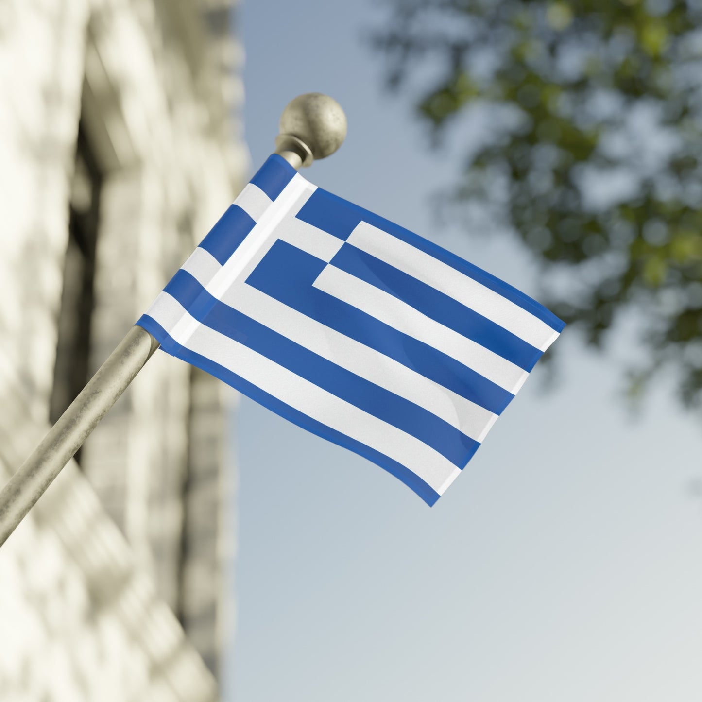 Flag Village Greece Flag 18" x 12" / 36" x 24" / 60" x 36"