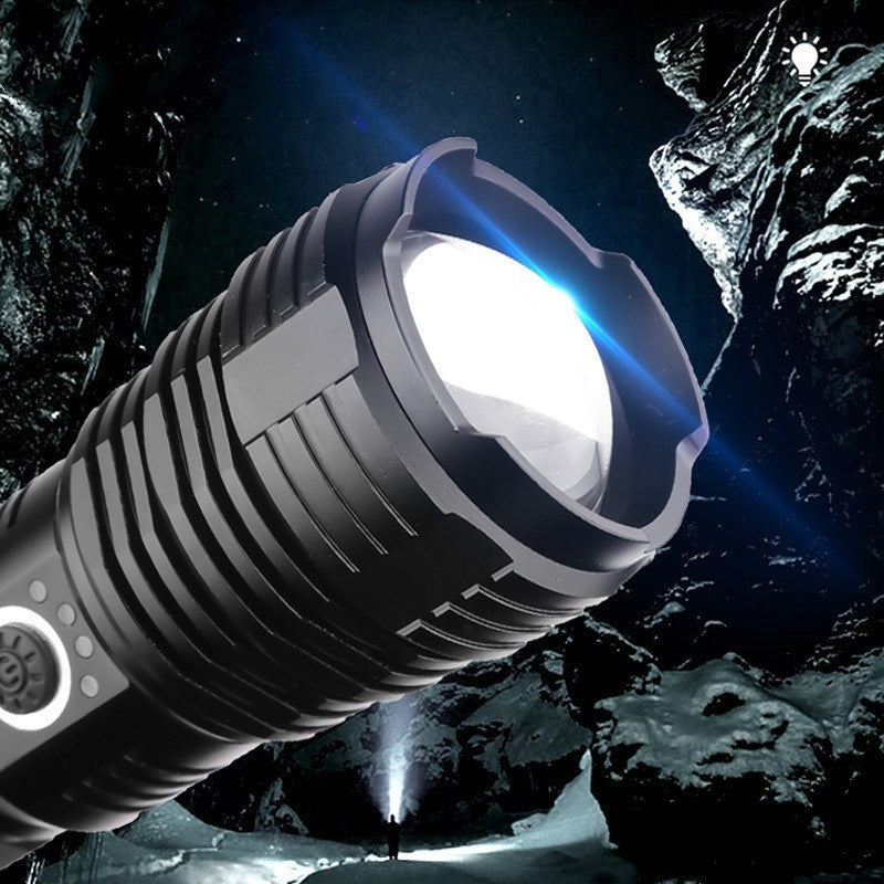 Flag Village USB charging P70 outdoor flashlight
