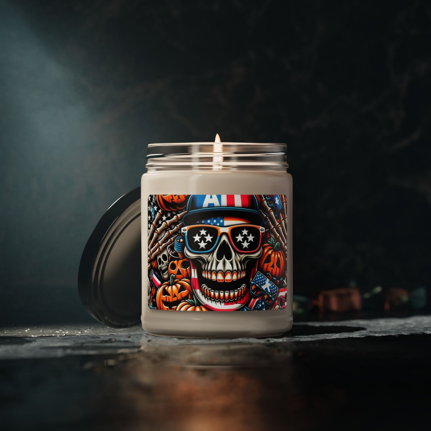 Flag Village Halloween Pretty Witch Scented Soy Candle, 9oz HW0009