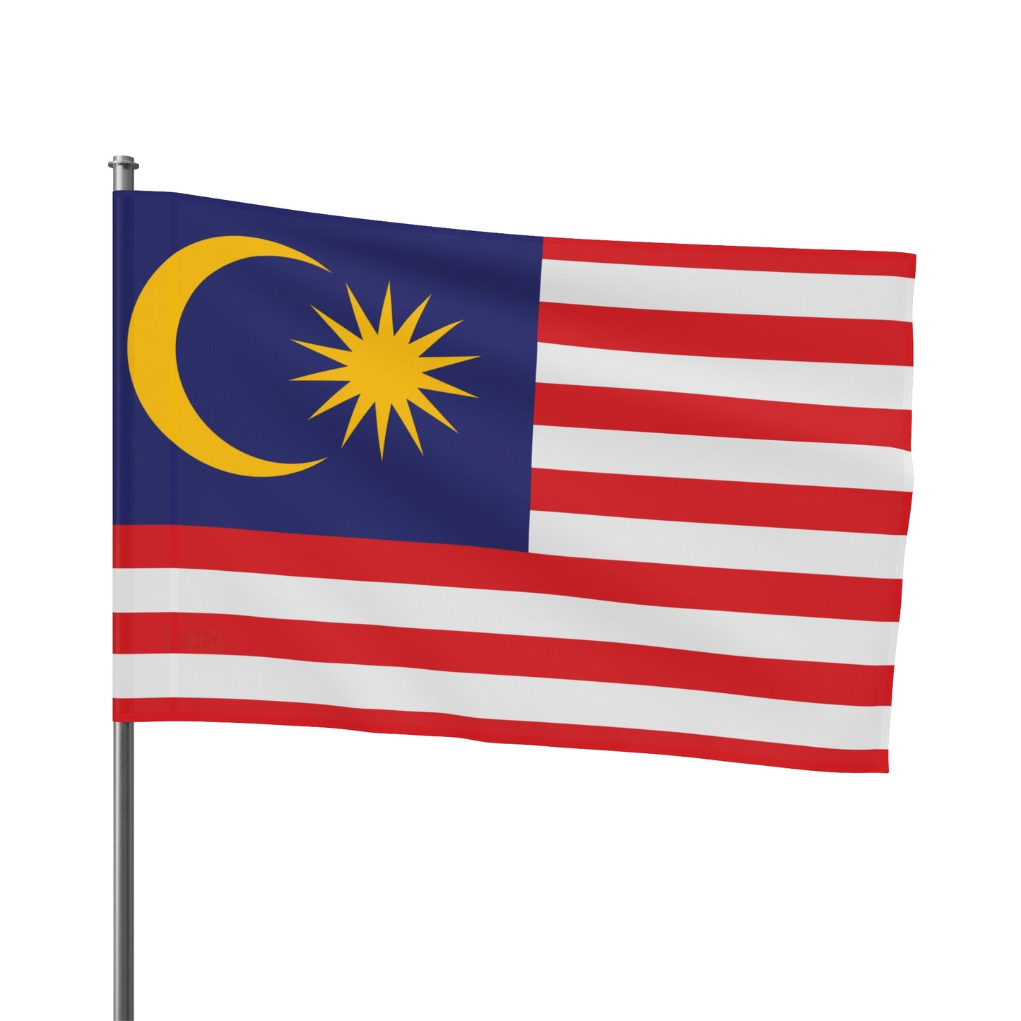 Flag Village Malaysia Flag 18" x 12" / 36" x 24" / 60" x 36"