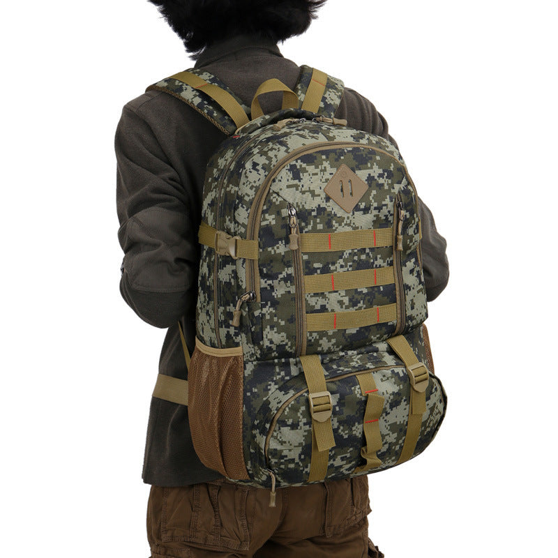 Flag Village Outdoor mountaineering bag travel backpack camouflage