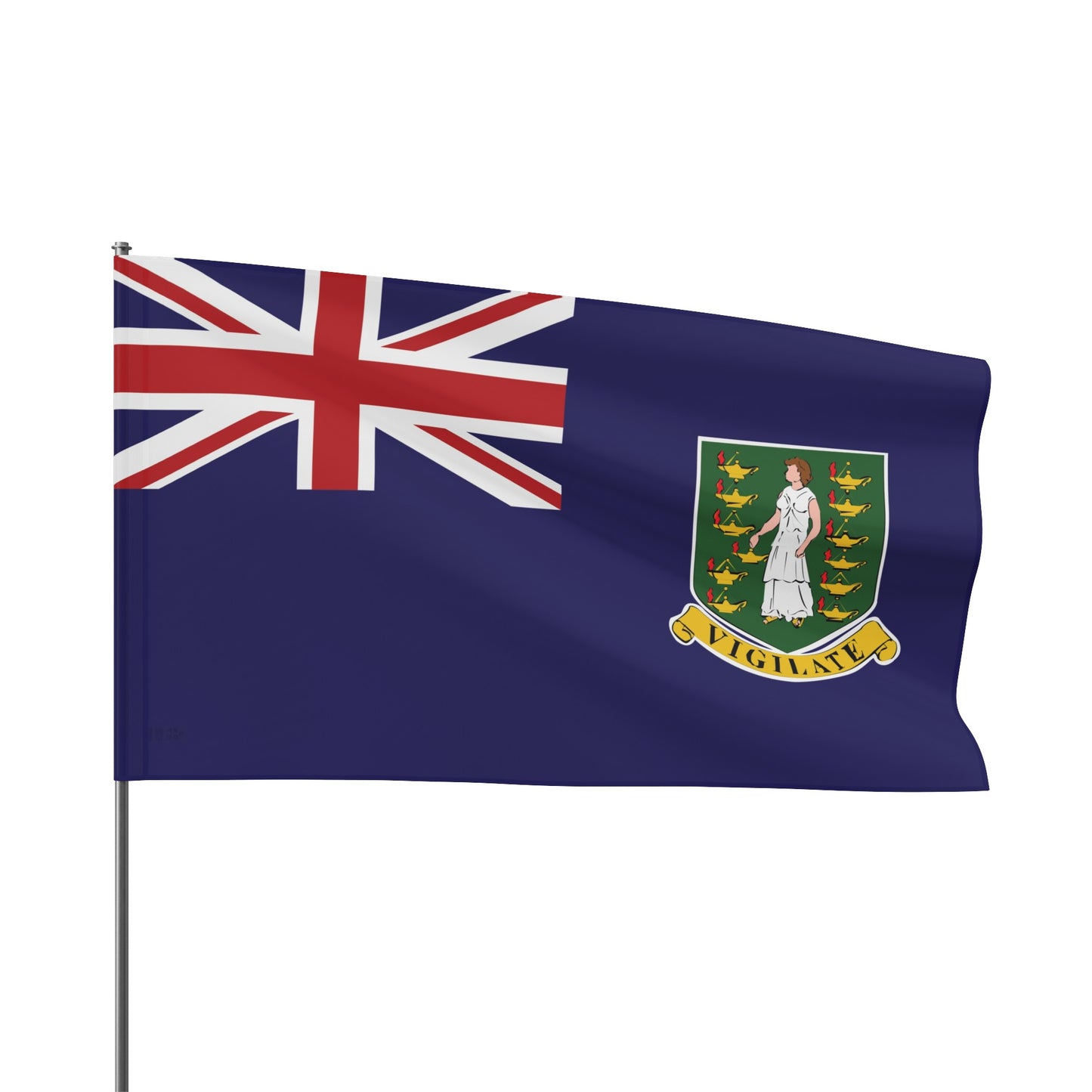 Flag Village Virgin Islands(British Virgin Islands) Flag 18" x 12" / 36" x 24" / 60" x 36"