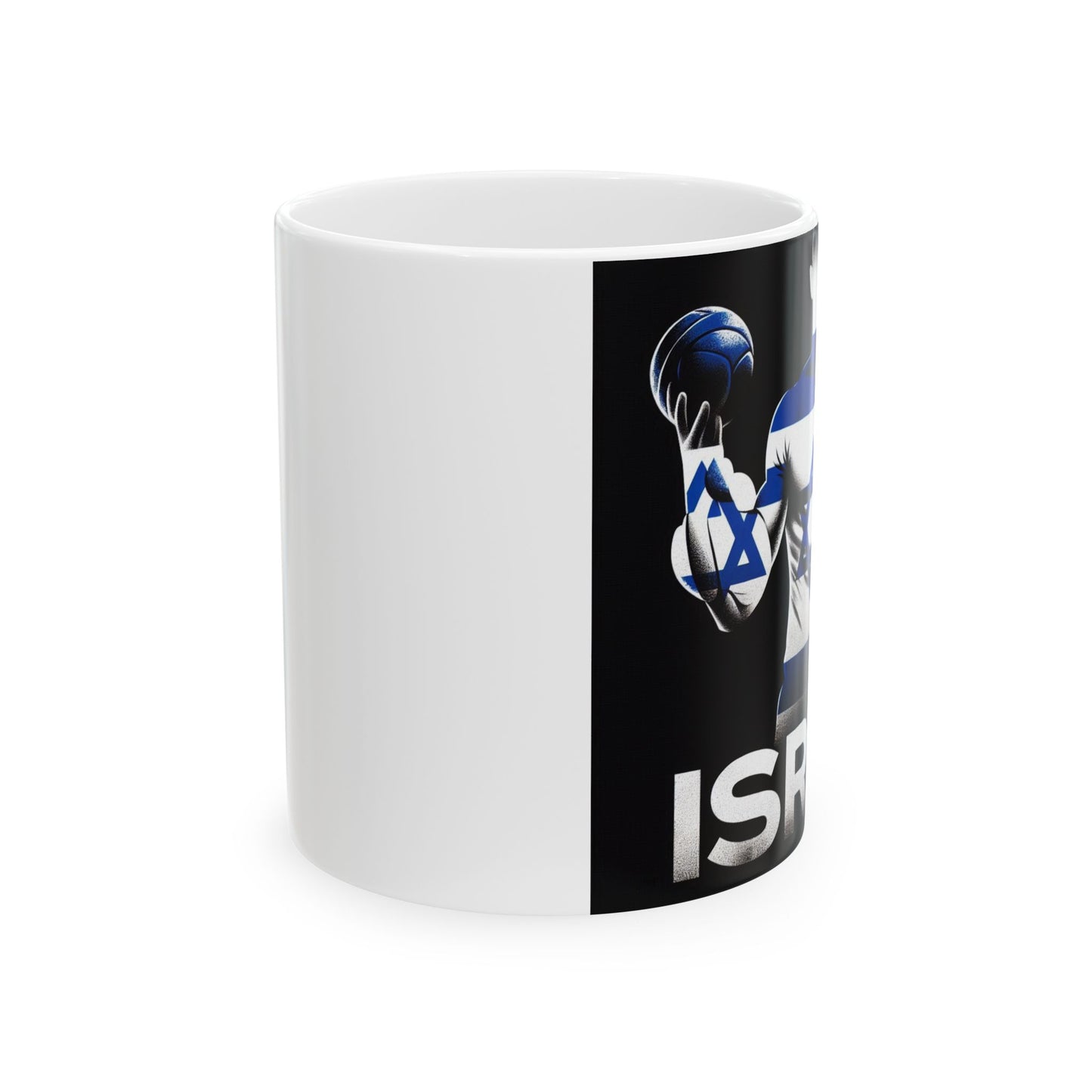 Flag Village Israel Sporting Flag Ceramic Coffee Mug 11oz ISR0007