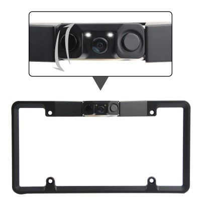 Flag Village Auto Tools Car American Frame Camera