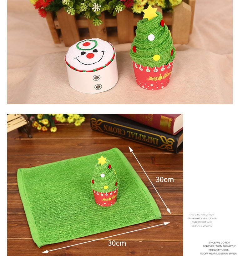 Flag Village Christmas towel gift box