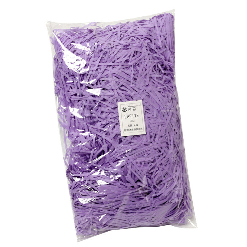 Flag Village Gift box decoration raffia shredded paper