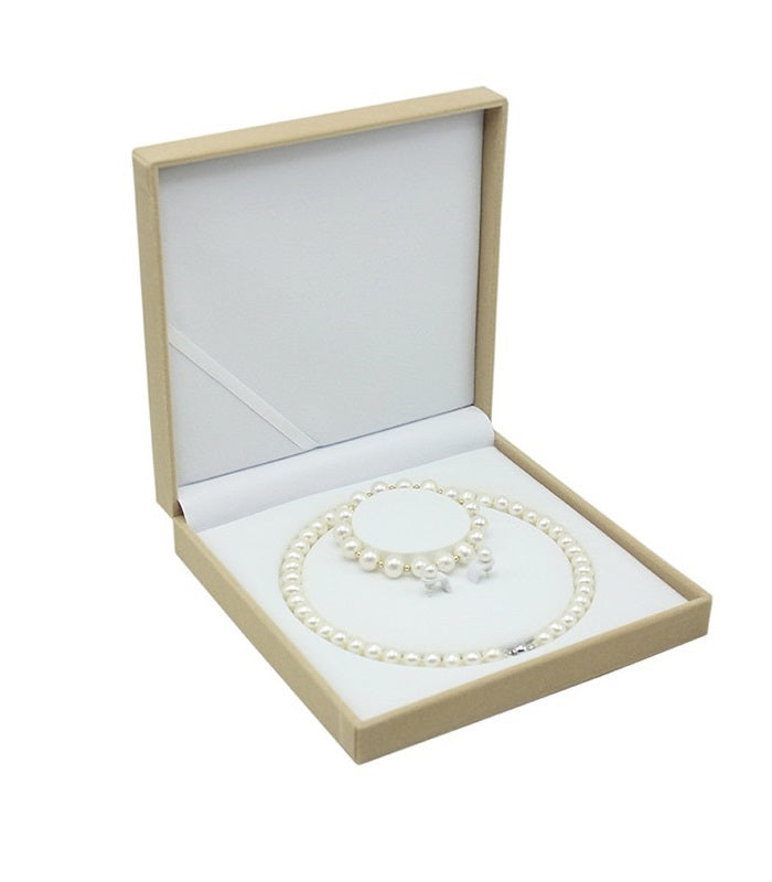 Flag Village Jewelry Set Box for fashion Earrings Bracelet Necklace Cases Display Package Wedding Gift Boxes