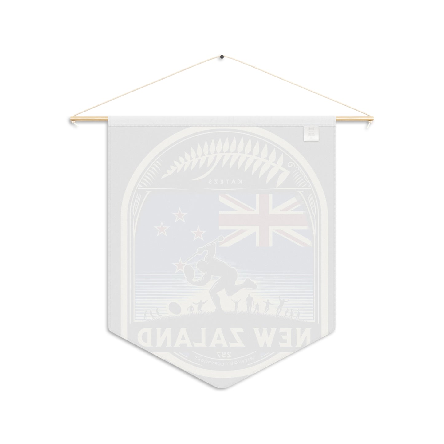Flag Village New Zealand Flag Pennant Sporting Home Wall decoration NZL0001