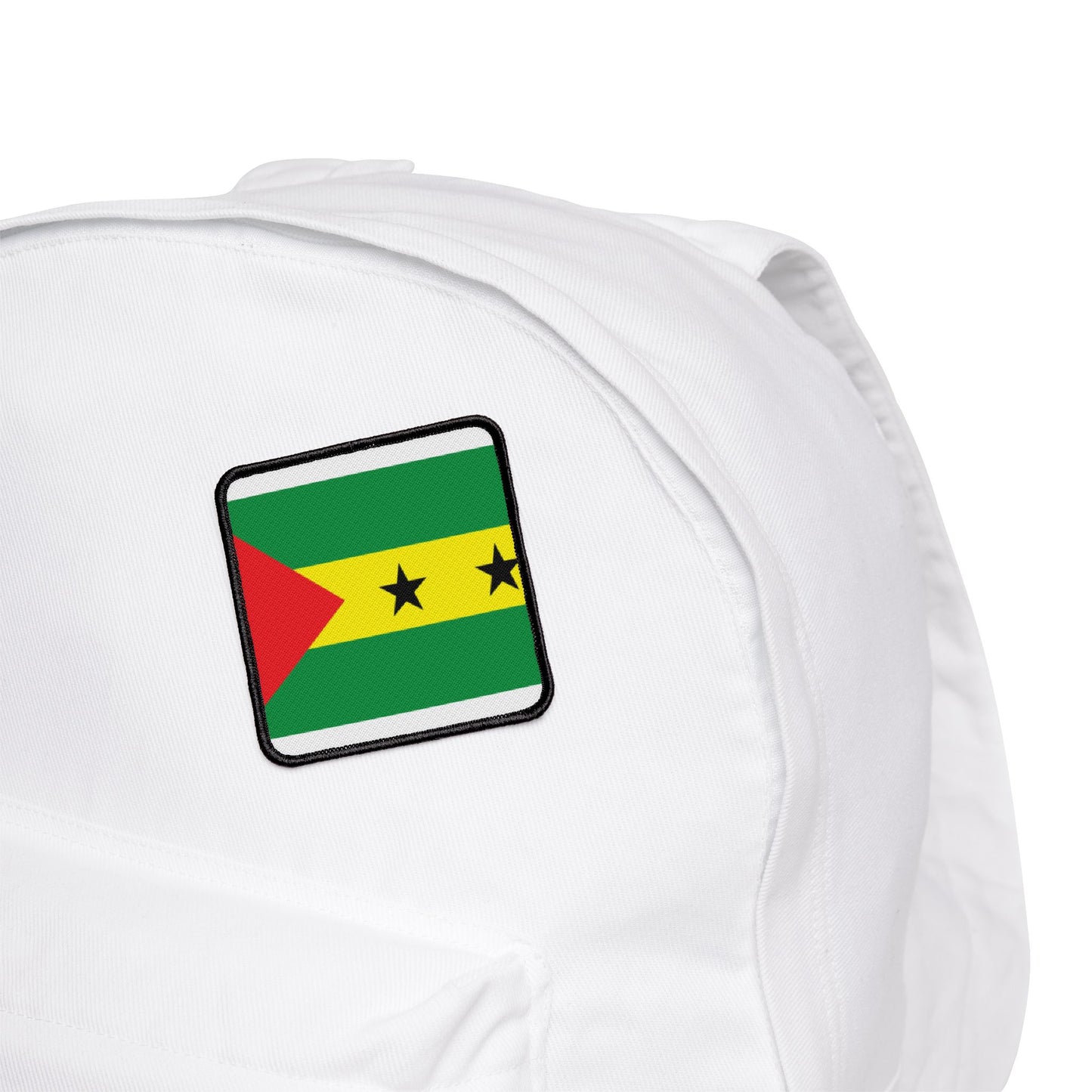 Flag Village Sao Tome And Principe Flag Embroidery Iron-On Patches