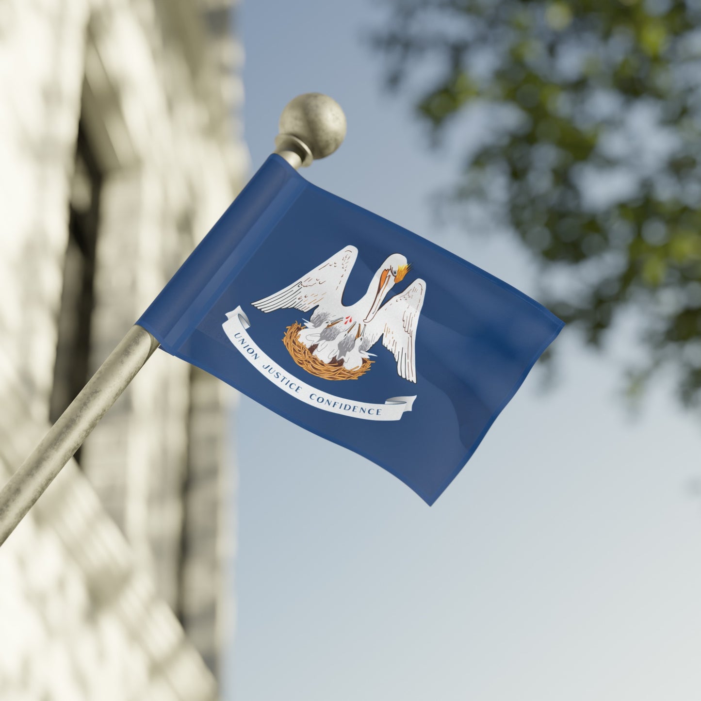 Flag Village USA Louisiana State Flag 18" x 12" / 36" x 24" / 60" x 36"