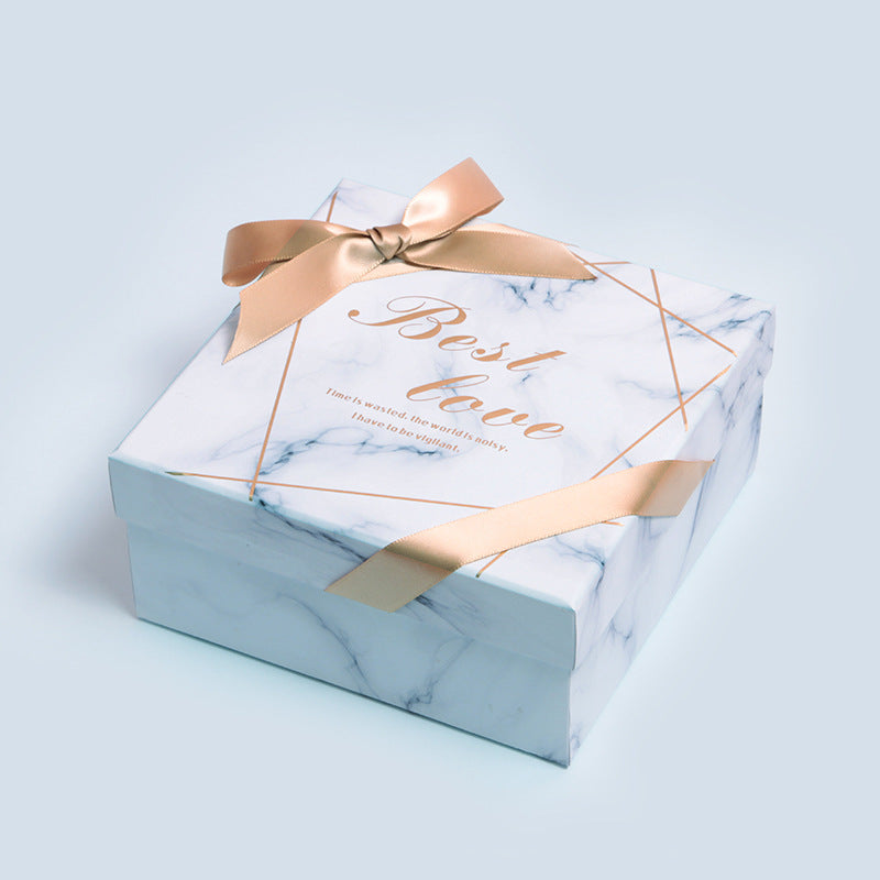 Flag Village Marbled Valentine's Day Gift Box