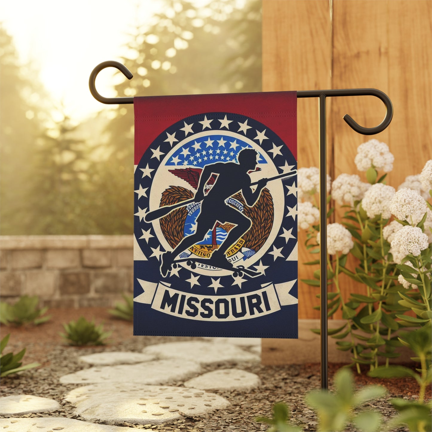 Flag Village Missouri State Flag Sporting Garden & House Banner MO0002