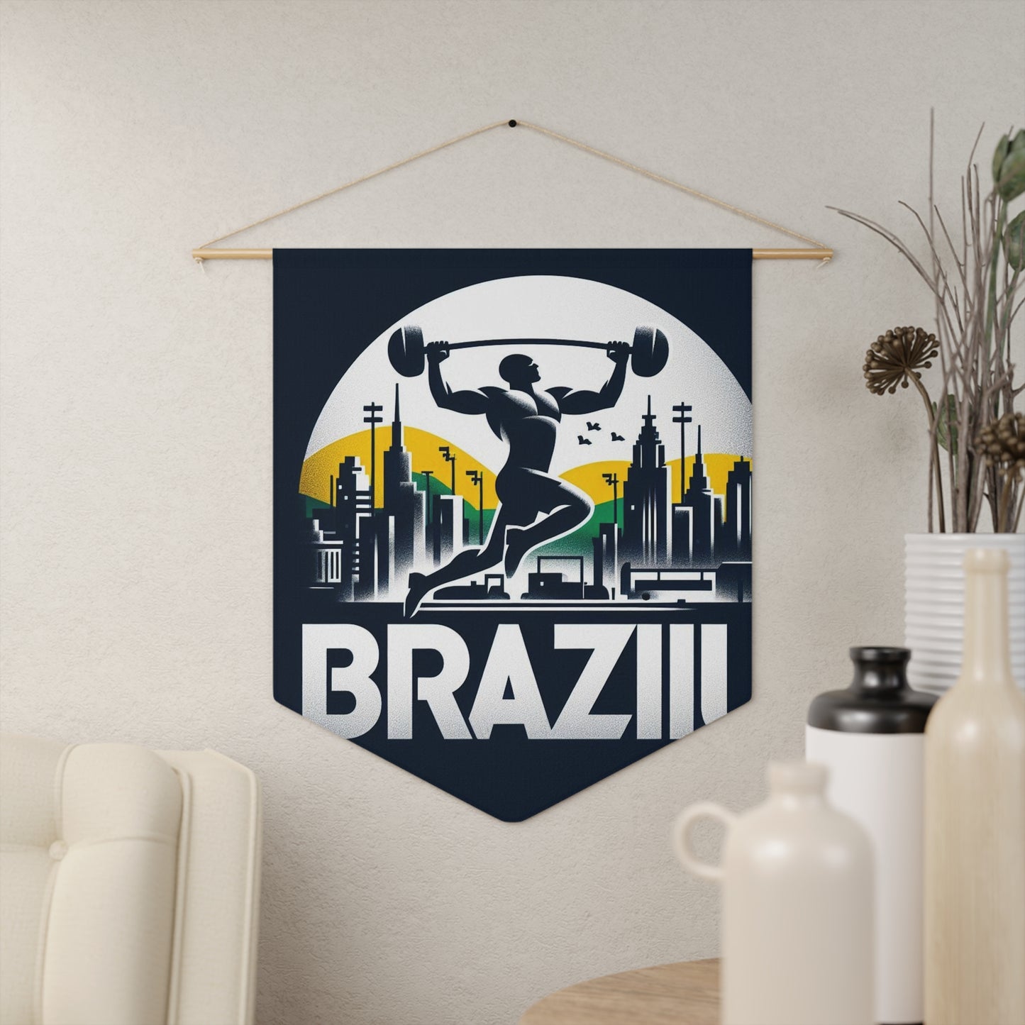 Flag Village Brazil Flag Pennant Sporting Home Wall decoration BRA0003
