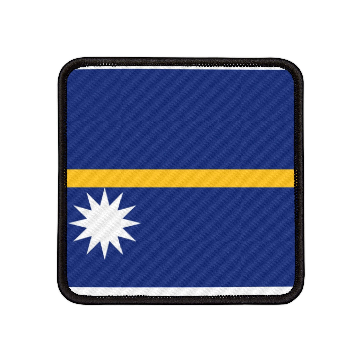 Flag Village Nauru Flag Embroidery Iron-On Patches