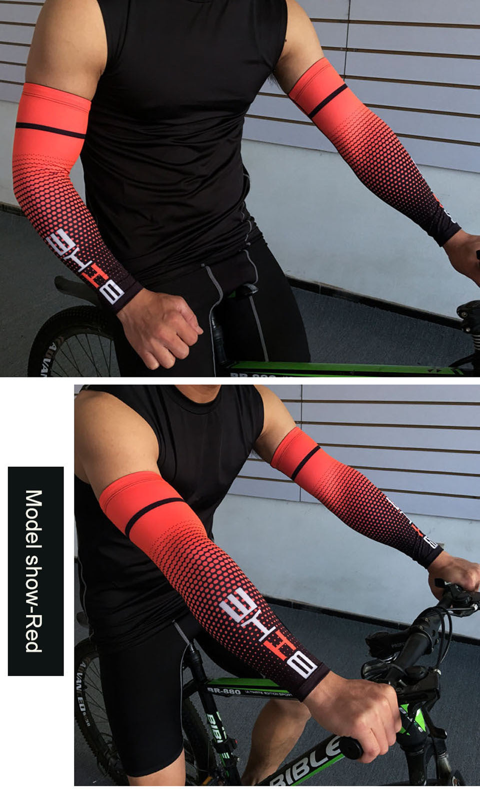 Flag Village Men's And Women's Breathable Outdoor Cycling Basketball Arm Guards