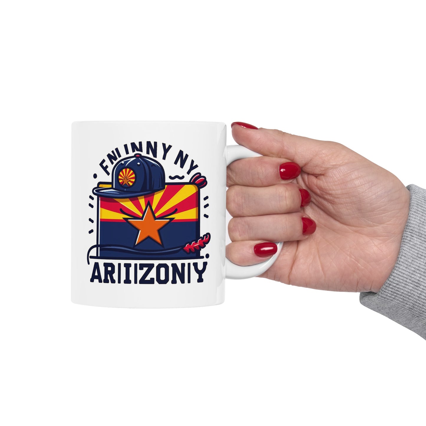 Flag Village USA Arizona State Flag Ceramic Coffee Mug 11oz AZ01