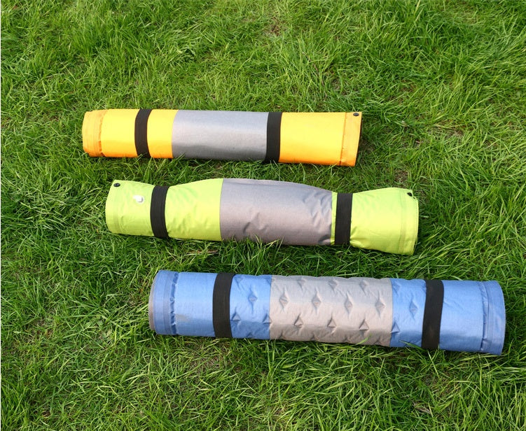 Flag Village Outdoor Automatic Inflatable Mat Camping Mat